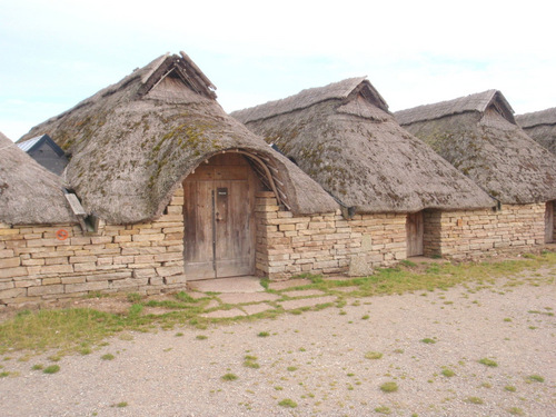 Viking Fortress Interior Structures.